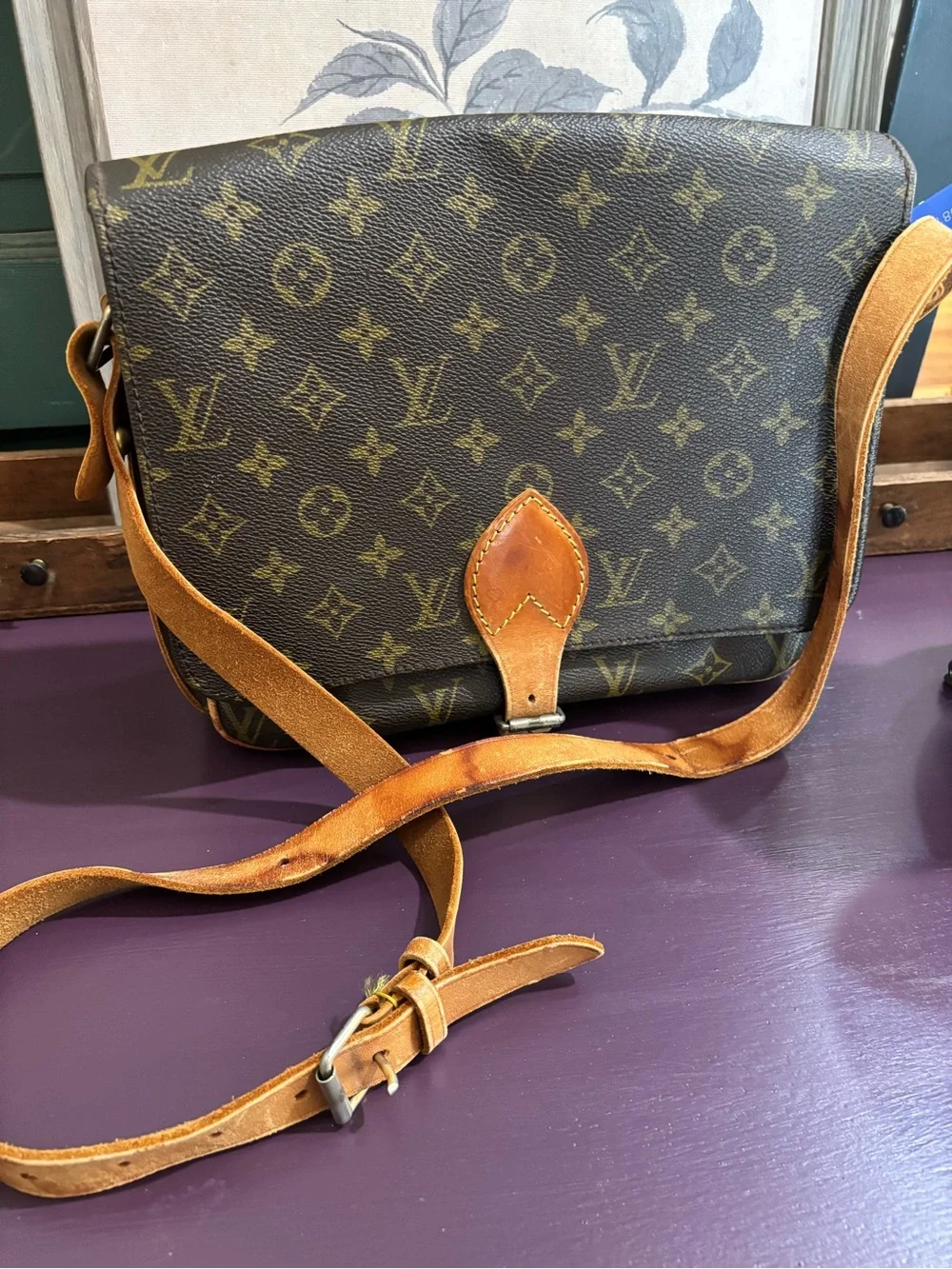Louis Vuitton Monogram Cult Sierre Cartouchiere GM Unisex Crossbody Bag
